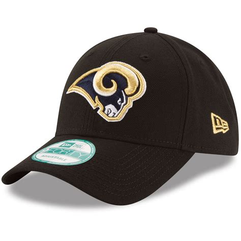 black los angeles rams hat